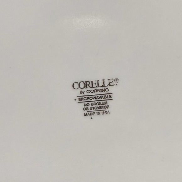 Corelle ENGLISH MEADOW Pattern 12" Serving Platter Corning Ware Discontinued EUC - Picture 5 of 7